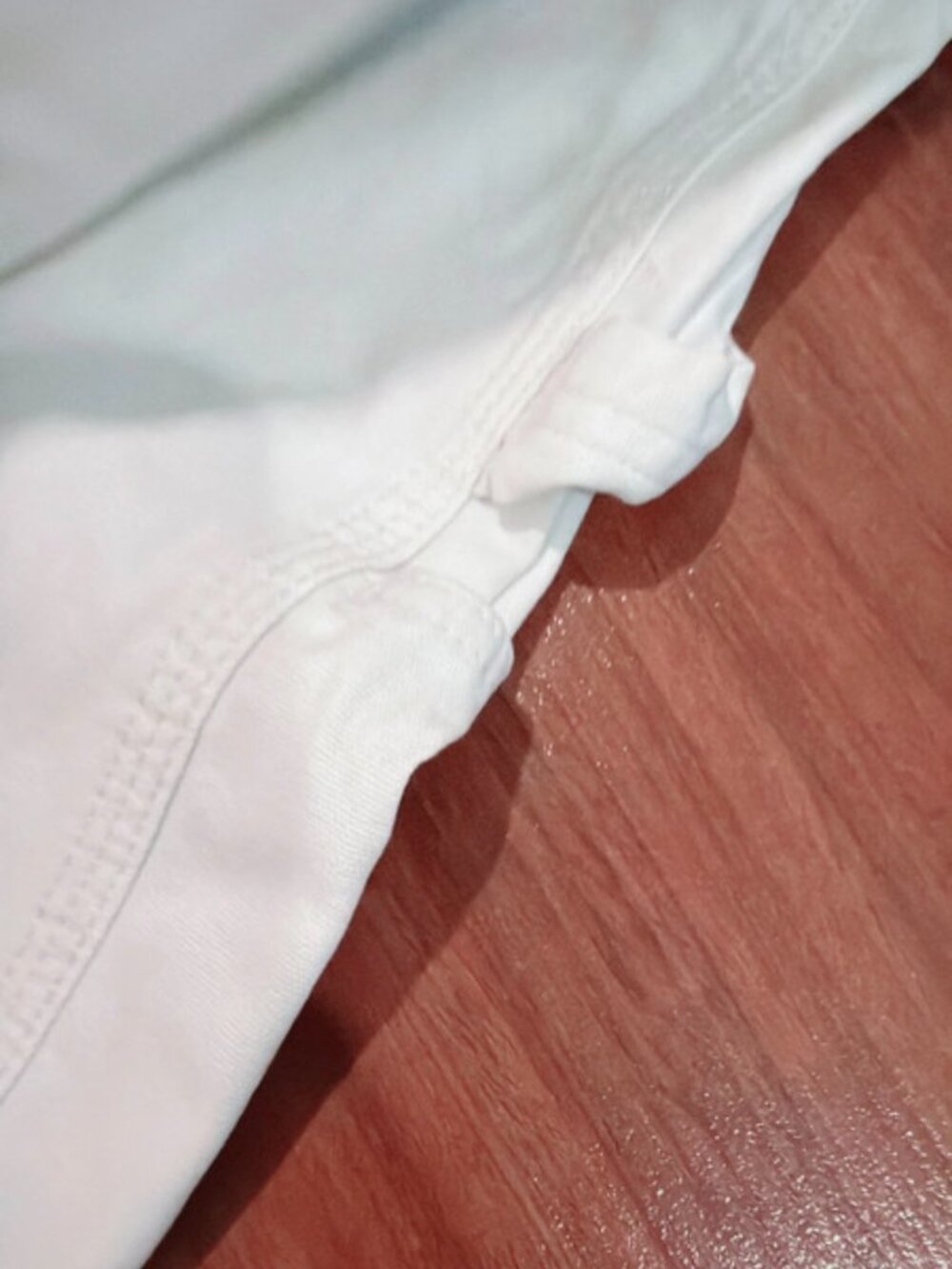 H&M Relaxed Fit White Cargo Pants Men's US 40 - Picture 5 of 8